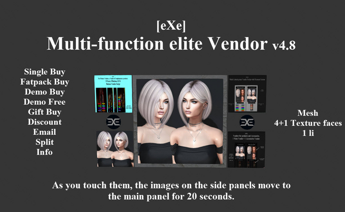 [eXe] Multi-function elite Vendor v4.8 - Single Fatpack Demo Gift Buy Discount Split Email Script