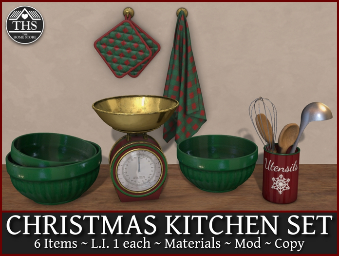  CHRISTMAS - CHRISTMAS KITCHEN - CHRISTMAS KITCHEN DECOR