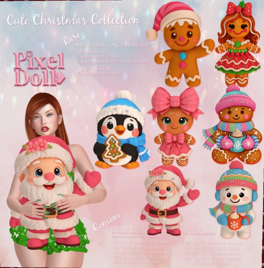 [Pixel Doll] Gingerbread Doll {Decor} // 04