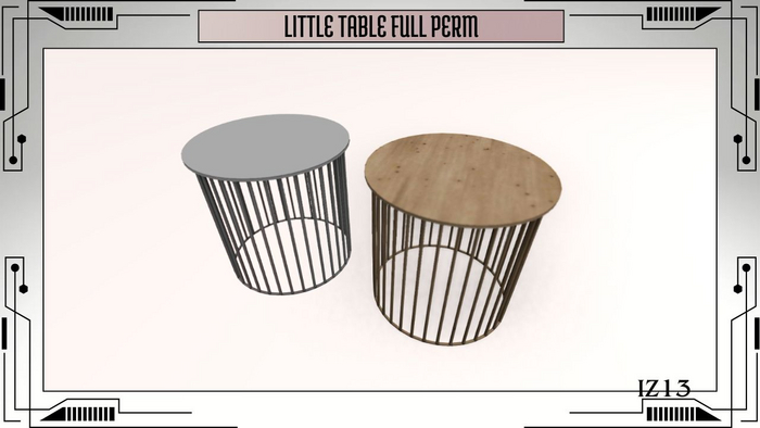 LITTLE TABLE FULL PERM