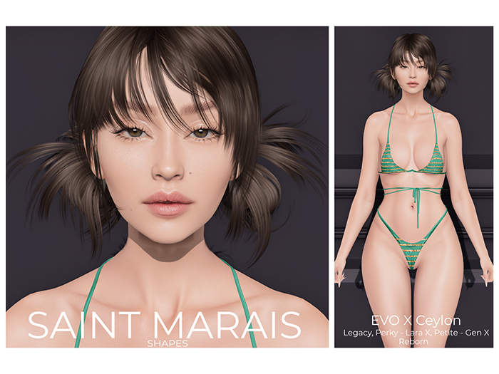 SAINT MARAIS Shapes Alice for LEL EVOX Ceylon