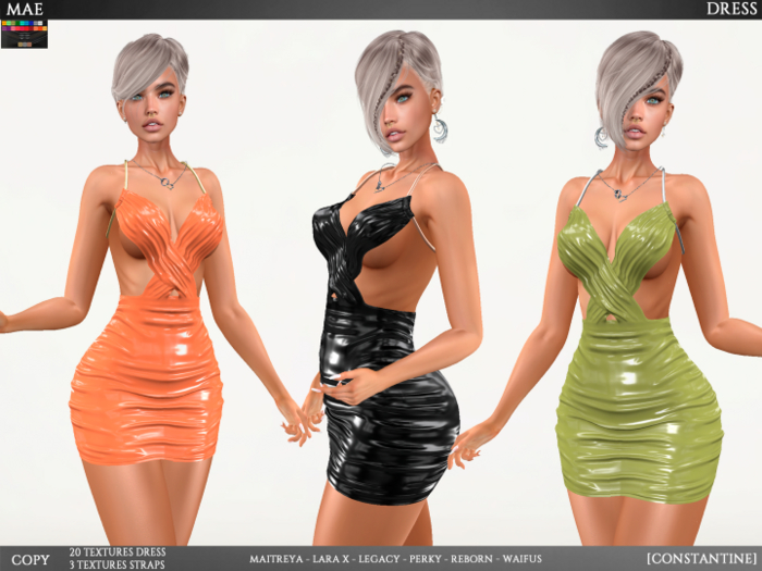 [CONSTANTINE] Mae Dress FullPack - DEMO
