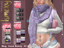 Mug - Snow Bunny - #2 Winter Vest RARE