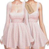 MeHoney - Lin dress - Milk - Lara X, Legacy, Perky, E.Reborn, Waifu, NHUMANA, Kupra