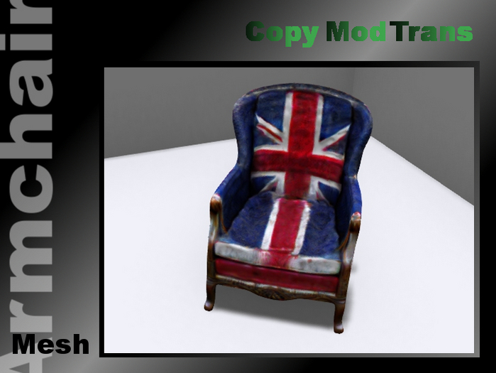 Armchair Mesh Unionjack