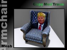 Donalds armchair Mesh