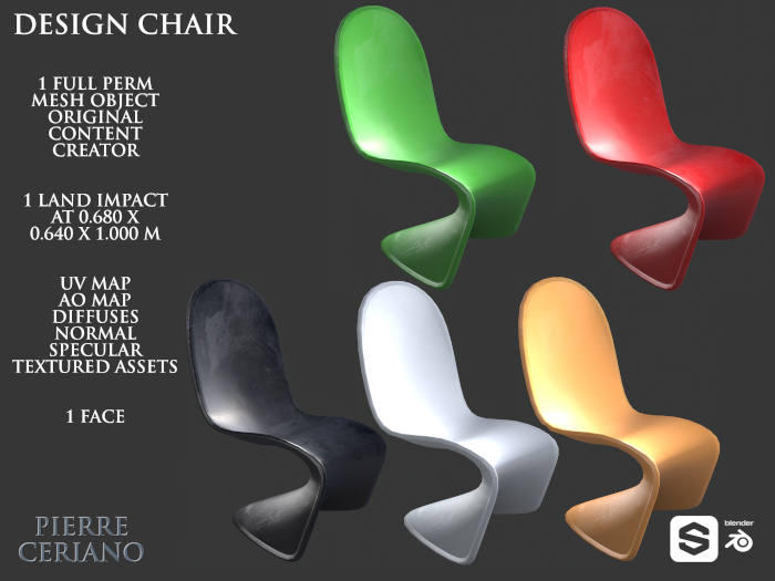 Design chair - 1 LI - FULL PERM Chair