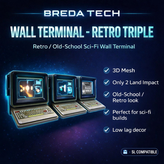 Breda Tech smal Wall Terminal  (Boxed)