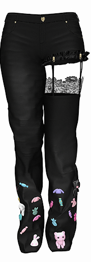 *CK* Cheer jeans BLACK