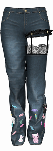 *CK* Cheer jeans DENIM DARK