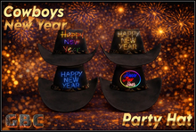 GBC-Cowboys New Year Hat-Black Fatpack 