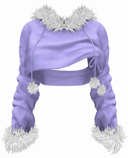 *CK* Cheer sweater LILAC