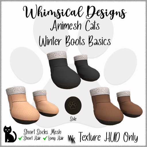 WD Cat Winter Boots Basics