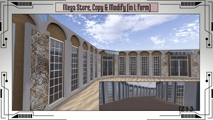 Mega Store, Copy & Modify (in L form) 
