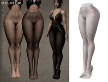 SOJOUR - Dafne sheer tights - light
