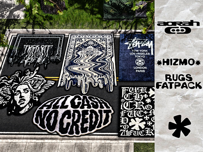 "AORAH" - "HIZMO" Rugs (FATPACK)