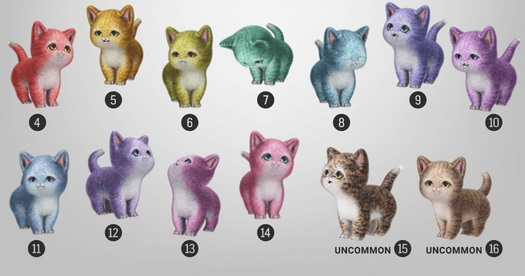 SEmotion Libellune Snowy Kitty Companion COMMON 13