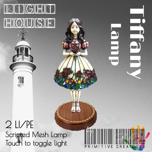 TLH - Lighting - Tiffany Porcelain Girl Boxed