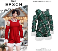 ERSCH - Prancer Suit -plaid green-