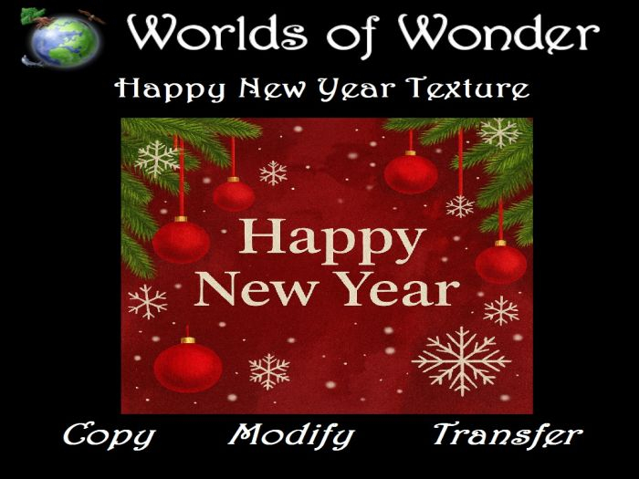 WoW Happy New Year Texture