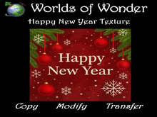 WoW Happy New Year Texture