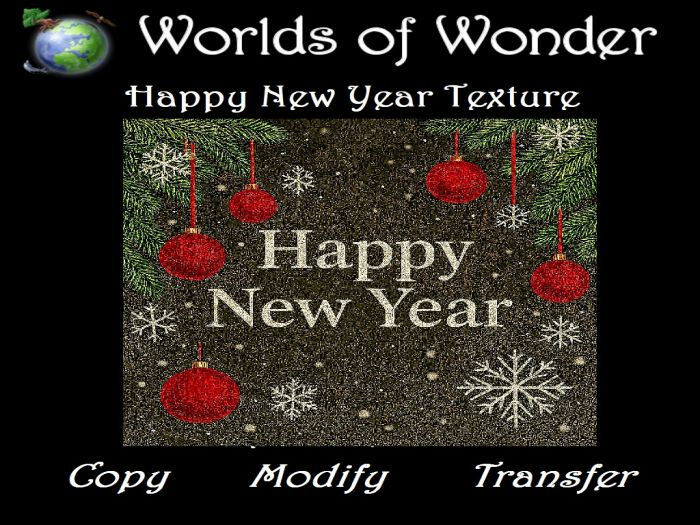 WoW Happy New Year Texture