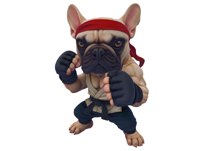 Kung Fu Pug FULL PERM