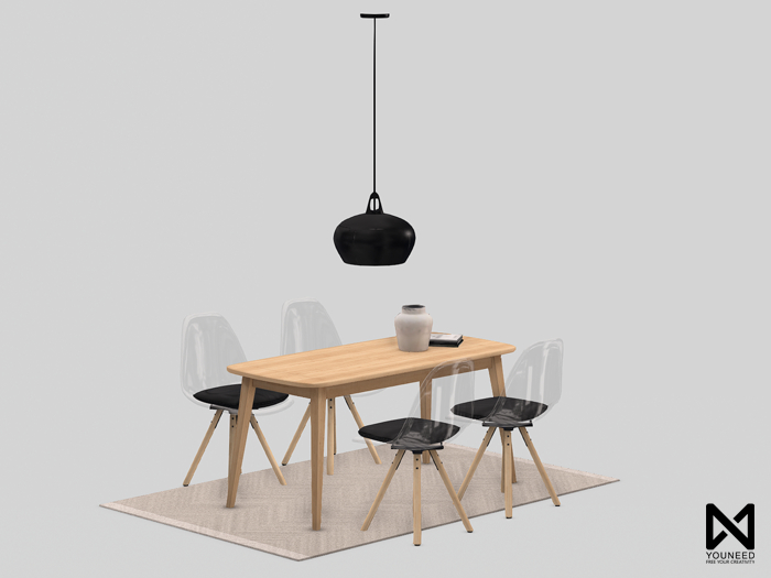 Youneed - Dolis Dining table set