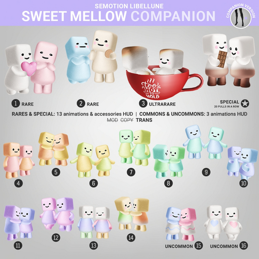 SEmotion Libellune Sweet Mellow Companion RARE 02