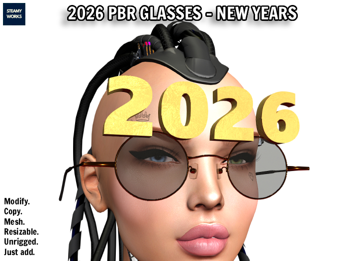 2026 New Years Glasses