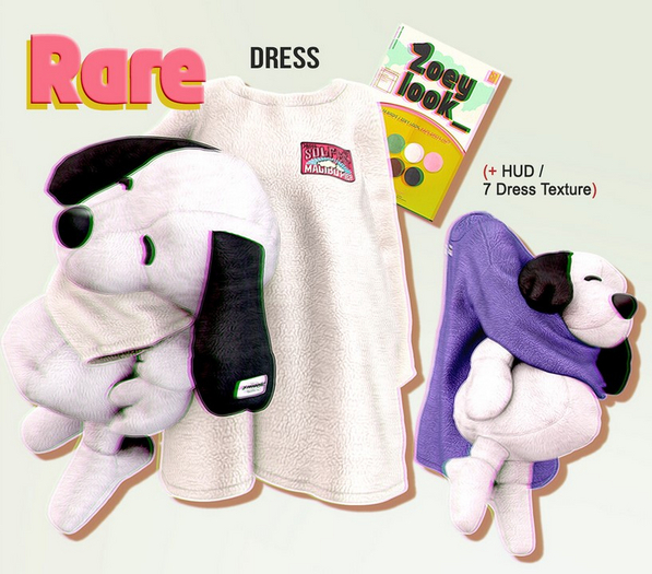 `M.BIRDIE / Zoey look. Dress Maitreya RARE