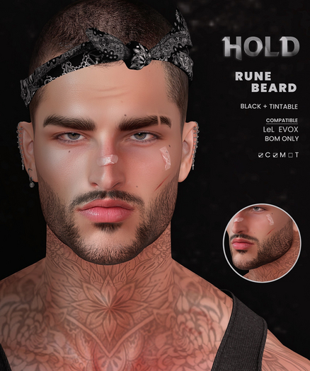 HOLD - RUNE BEARD EVOX (BOM)