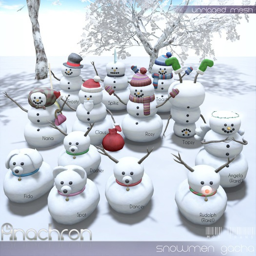 Anachron - Snowman Gacha - Dancer