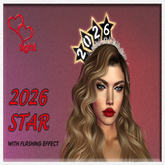 New Years Eve Stars Tiara 2026 