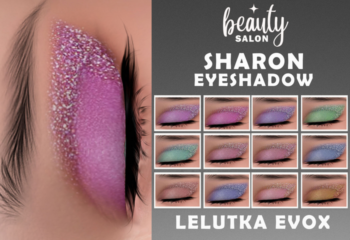 [Beauty Salon] - Sharon  Eyeshadow Fullpack [LELUTKA EVOX] DEMO
