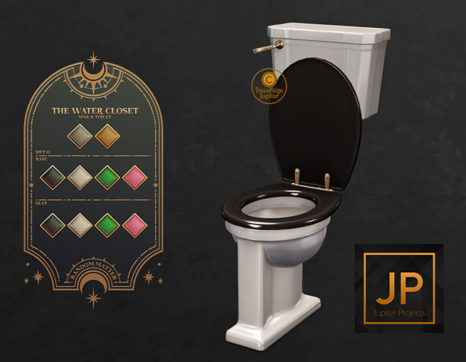 Random Matter - The Water Closet - Toilet - RARE
