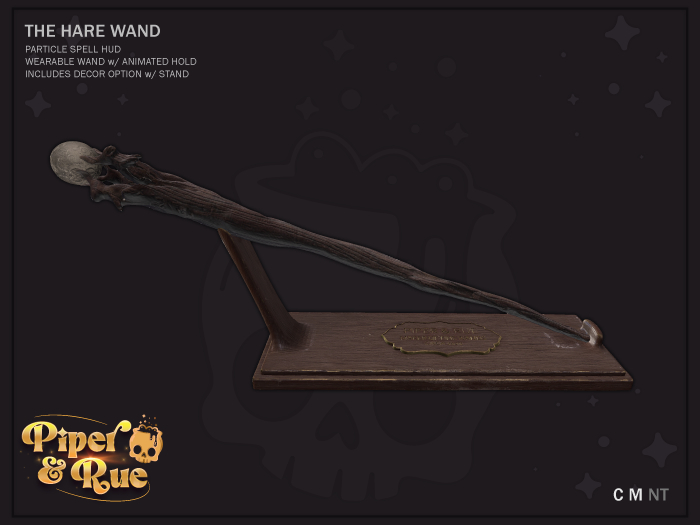 PIPER&RUE. The Hare Wand