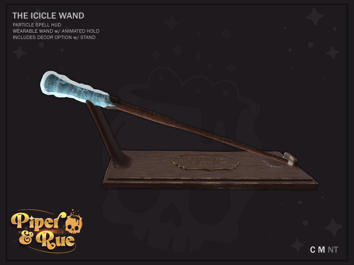 PIPER&RUE. The Icicle Wand