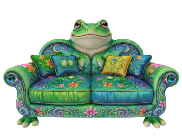 Child Size Frog Sofa FULL PERM