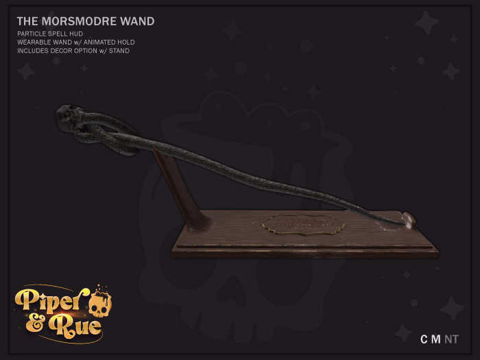 PIPER&RUE. The Morsmordre Wand