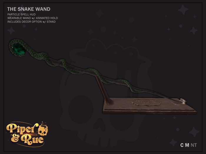 PIPER&RUE. The Snake Wand
