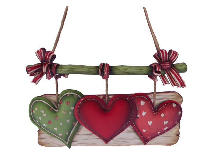 HB: Valentine Heart Decor FuLL PERM