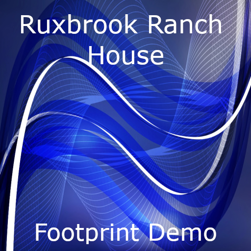 Ruxbrook Ranch House Footprint Demo