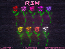 Neon Rose
