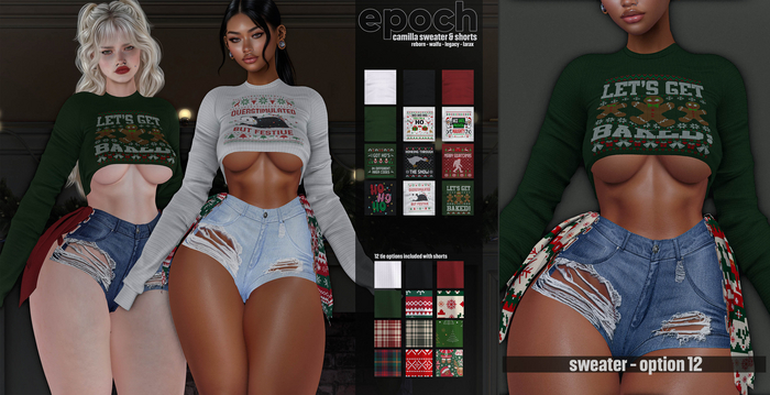epoch / camilla / sweater / option 12
