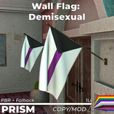 (Peacock) Demisexual Pride Flag