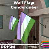 (Peacock) Genderqueer Pride Flag