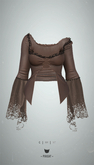 -Pixicat- Noctra Top (LeatherBrown)