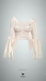 -Pixicat- Noctra Top (Cream)