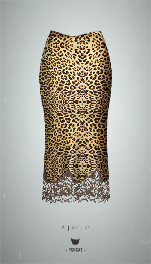 -Pixicat- Seris Skirt (Leopard)